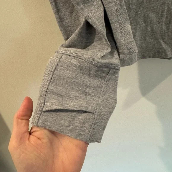 Coolibar Women's Gray Long Sleeve UPF Tee - Picture 4 of 5